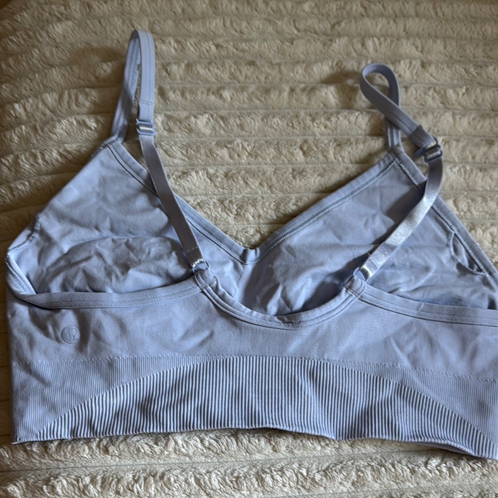 Lululemon Women's Light Blue Bralette